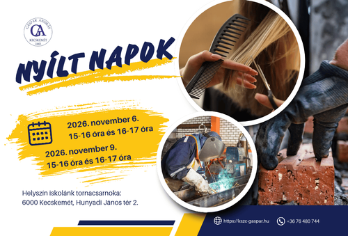 Nyílt napok 2026
